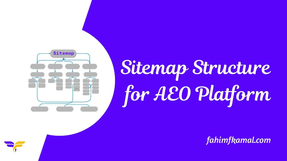 Sitemap Structure for an AEO Platform